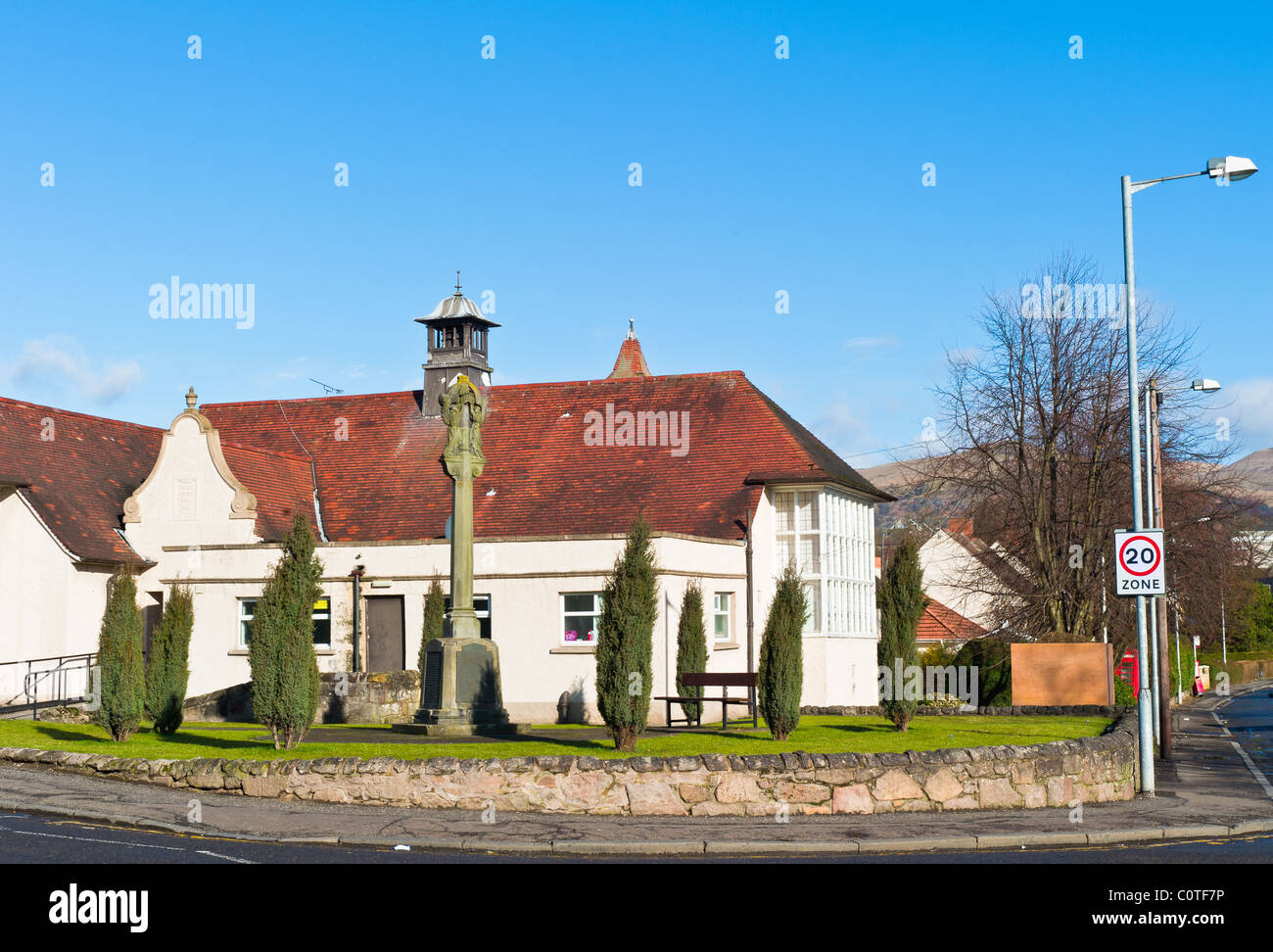 Sauchie Hall, Sauchie, Alloa, Clackmannanshire Stock Photo Alamy