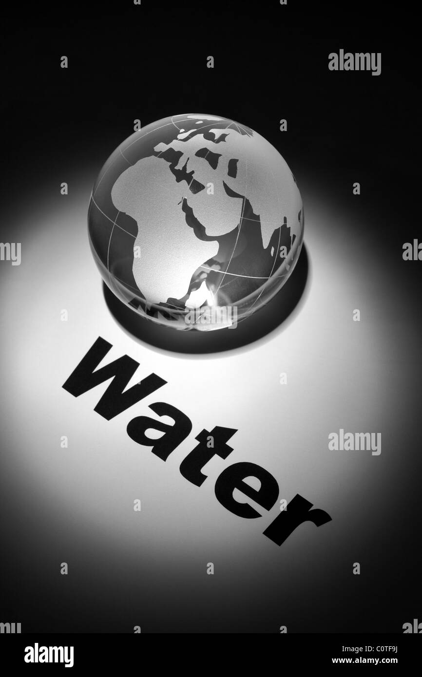 globe, concept of Global Water crisis Stock Photo Alamy