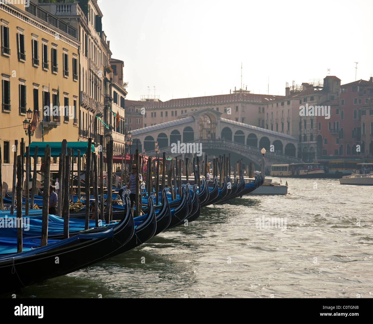 Rialto Bridge, Venice Italy Stock Photo