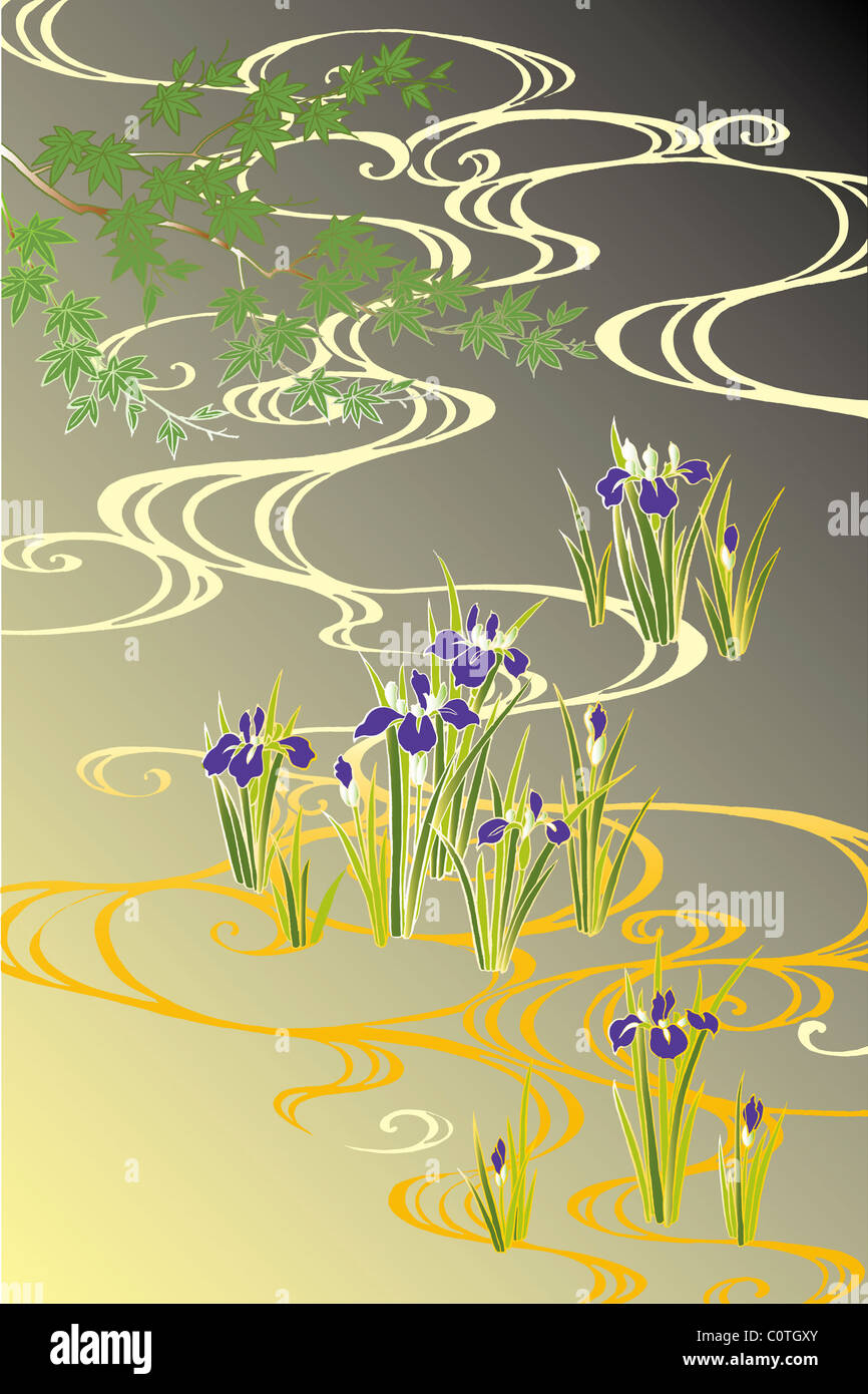 Iris painting hires stock photography and images Alamy