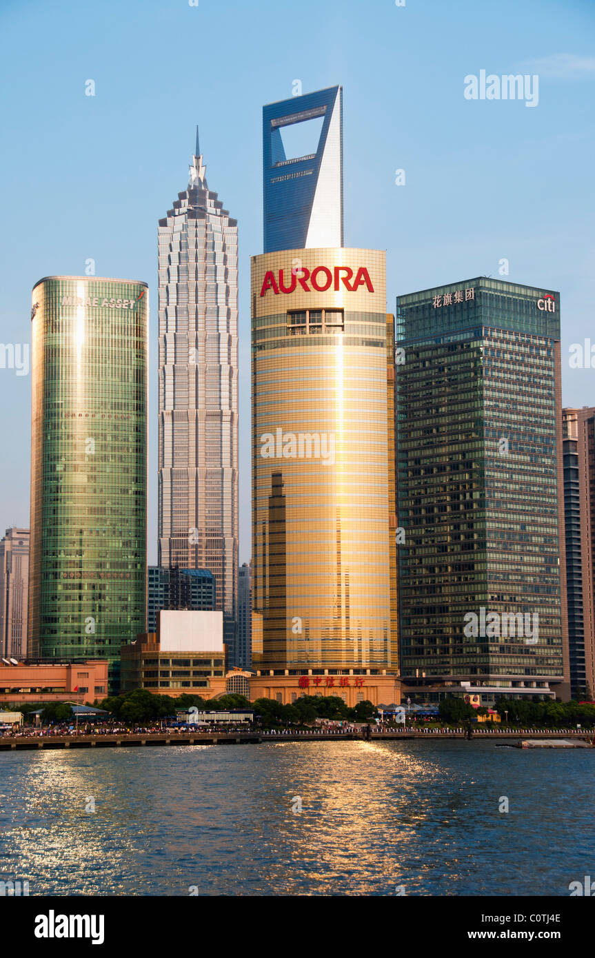 Shanghai Pudong Skyline Stock Photo - Alamy