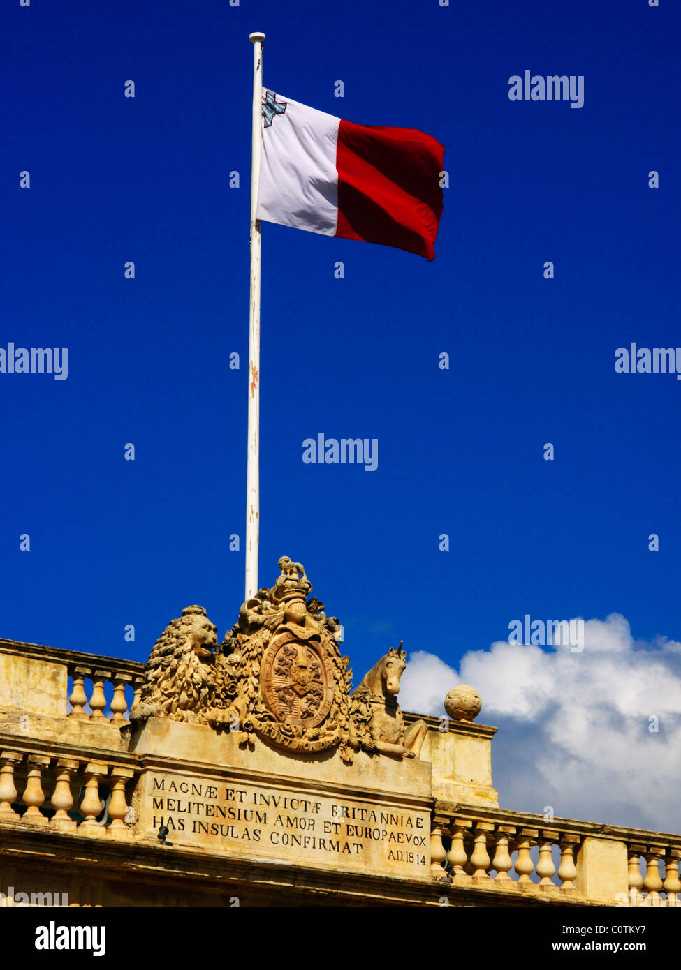 Flag of Malta Stock Photo Alamy