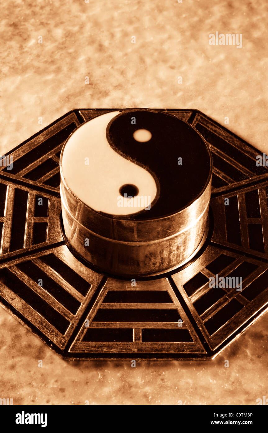 Bagua or Pa Kua Stock Photo - Alamy