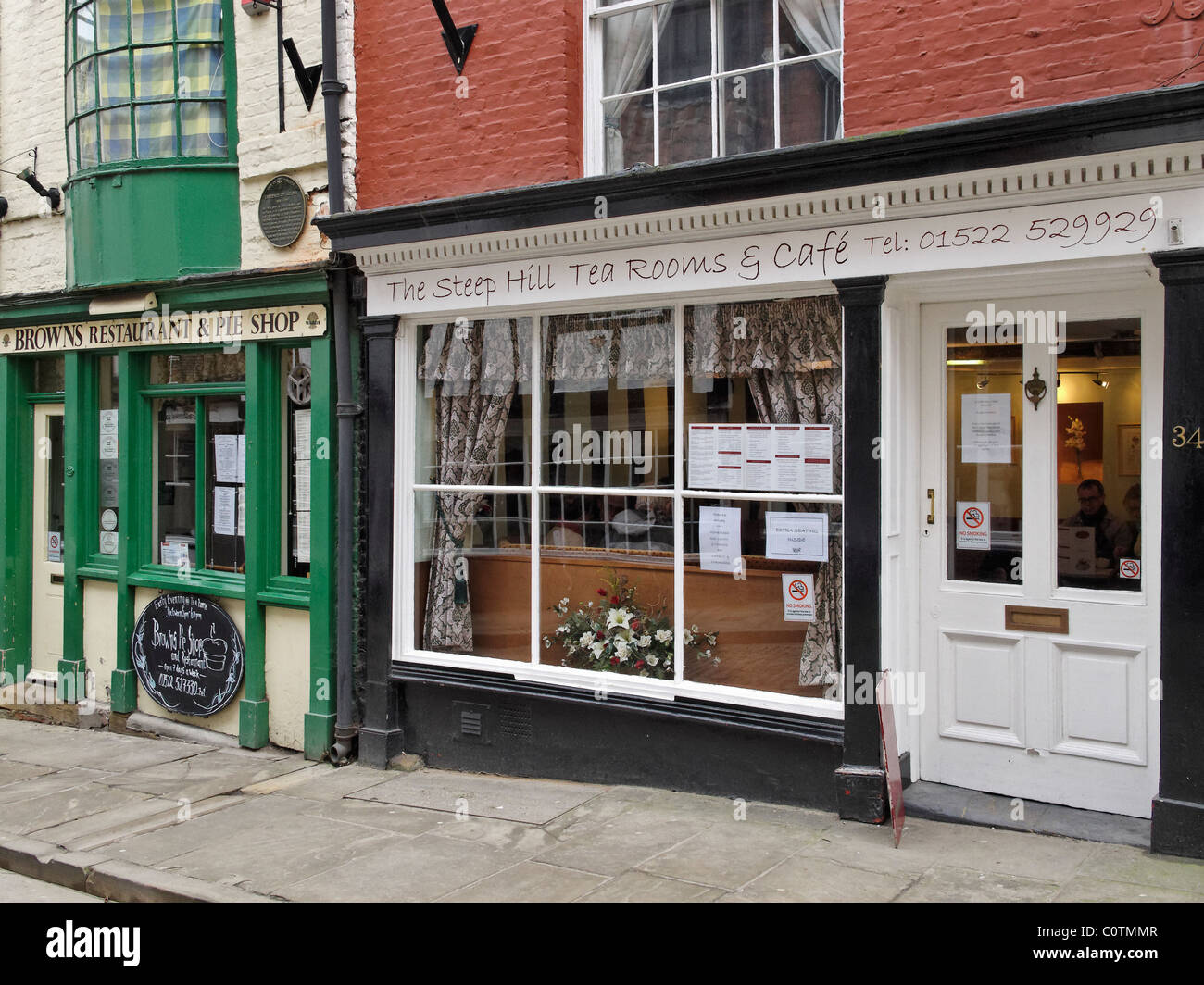 The Steep Hill Tea Rooms and Café in the historic area of the city of