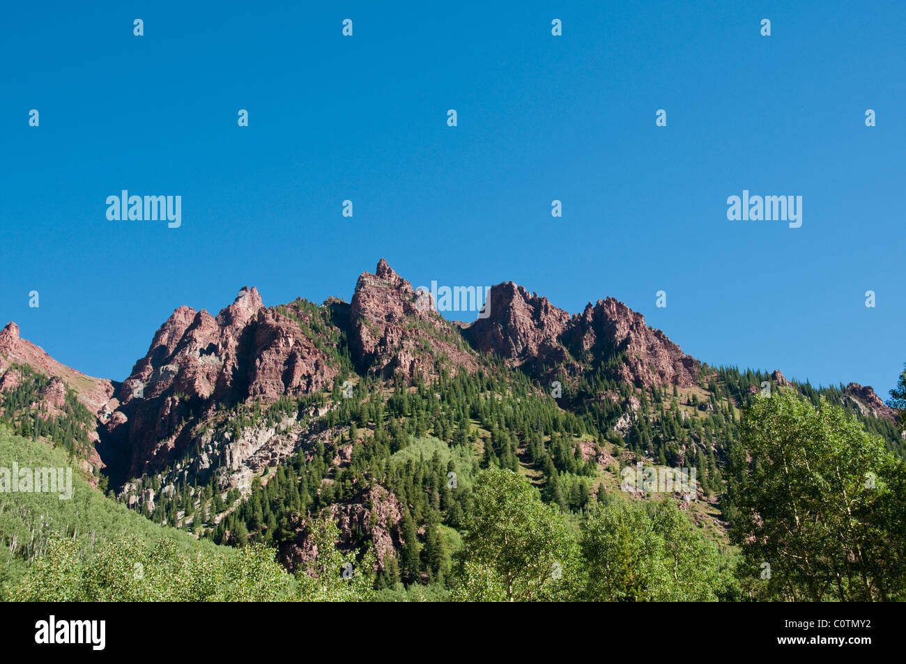 South & North Maroon Mountain Peaks,Recreation Area,Aspen,Maroon Bells ...