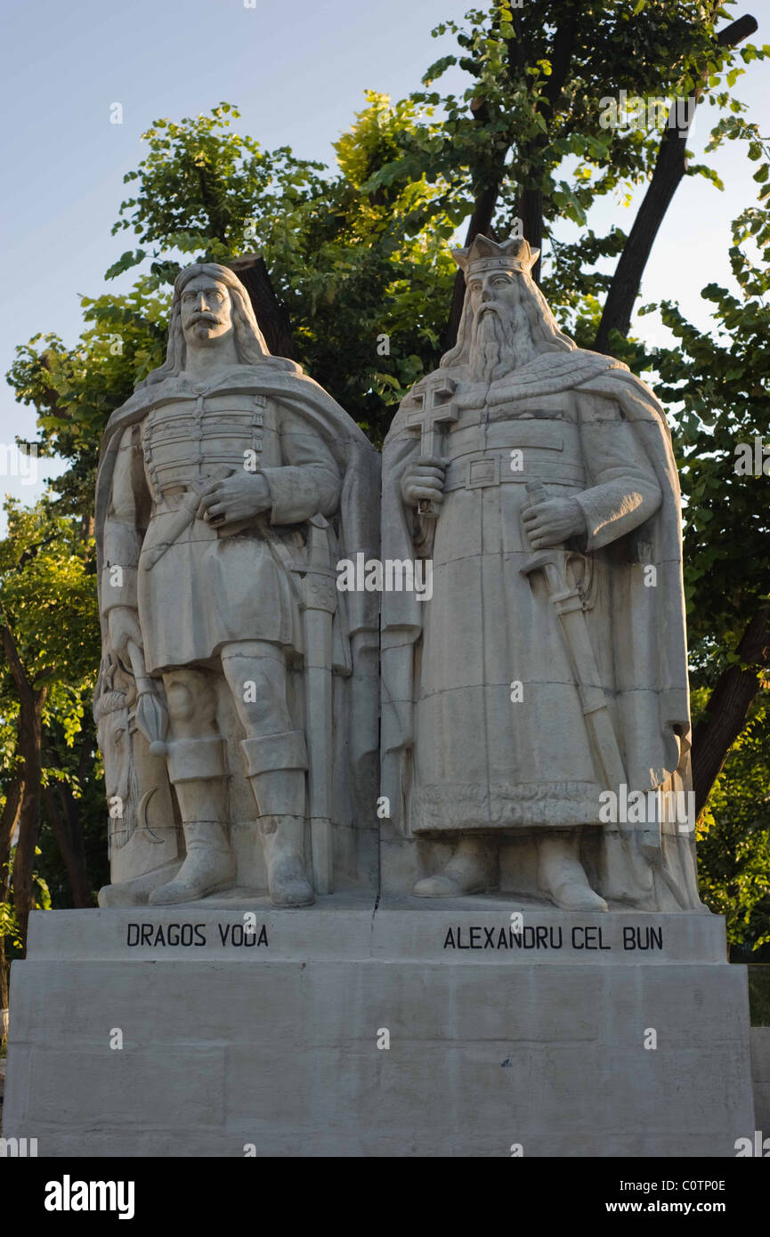 Statues in Iasi, Romania Stock Photo Alamy