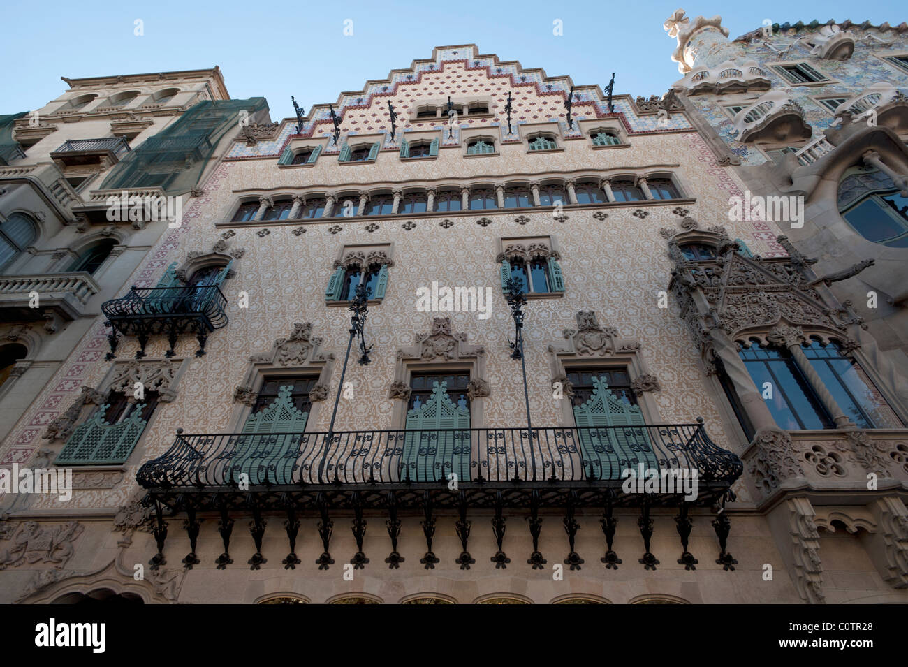 Casa Amatller in Barcelona Stock Photo