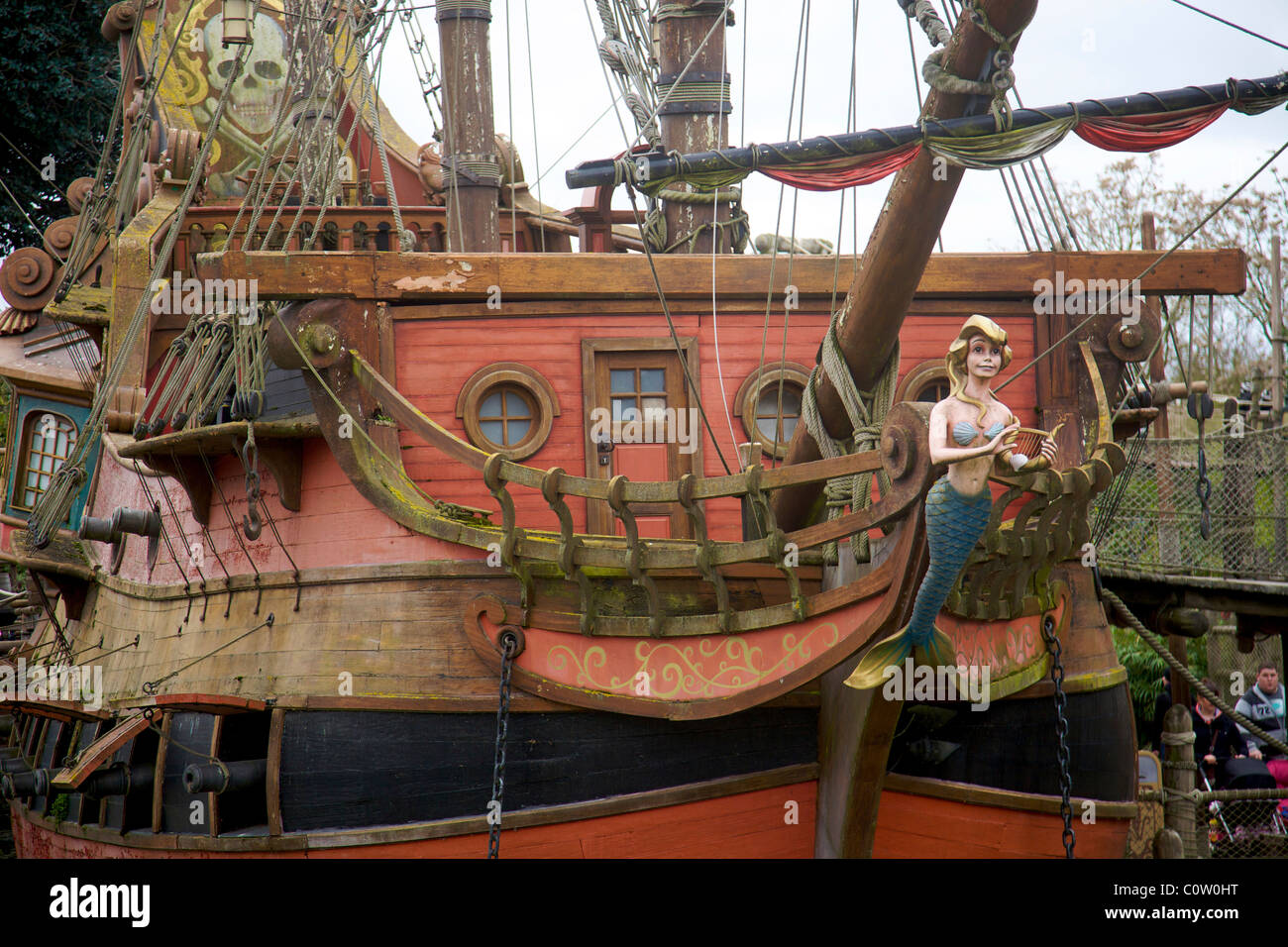 Little Mermaid Pirate Ship