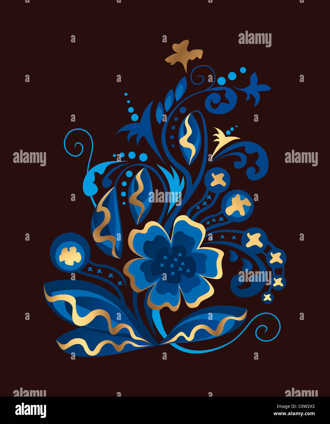 Flower floral pattern hi-res stock photography and images - Alamy