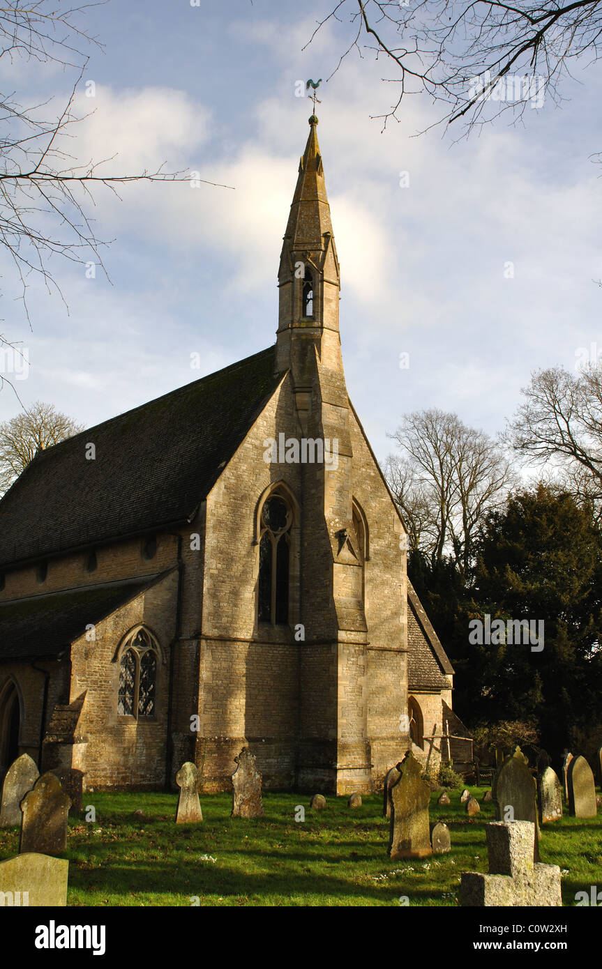 St. Simon and St. Jude Church, Milton under Wychwood, Oxfordshire