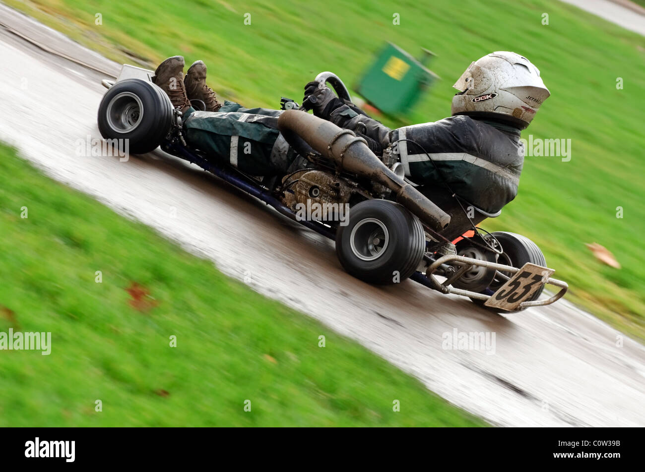 Classic Karting Race Retro, Stoneleigh Park Stock Photo Alamy