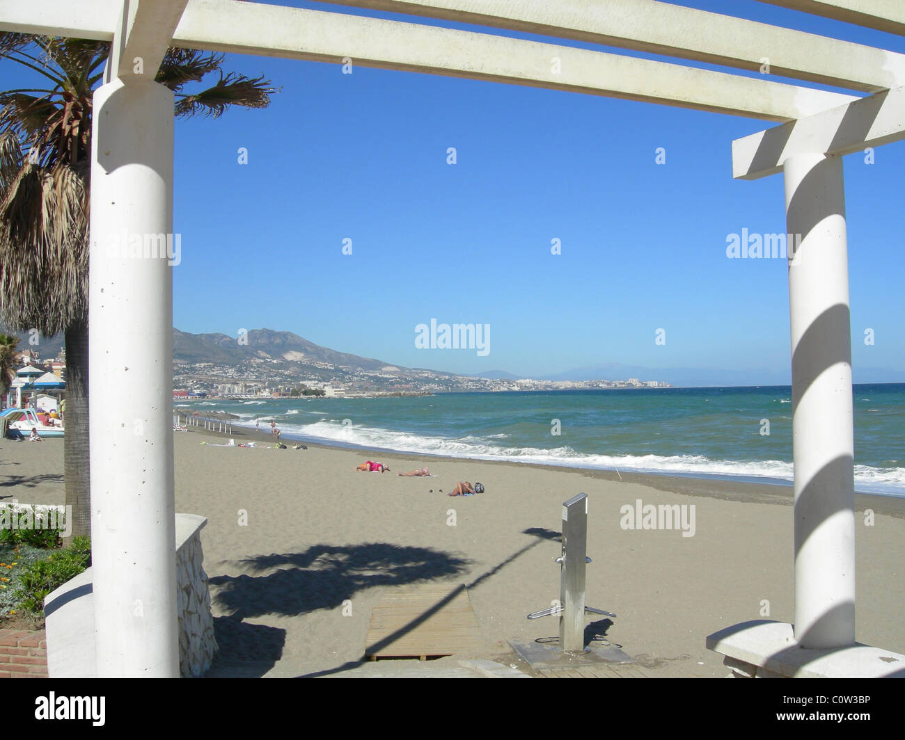 Fuengirola beach tourist hi-res stock photography and images - Alamy
