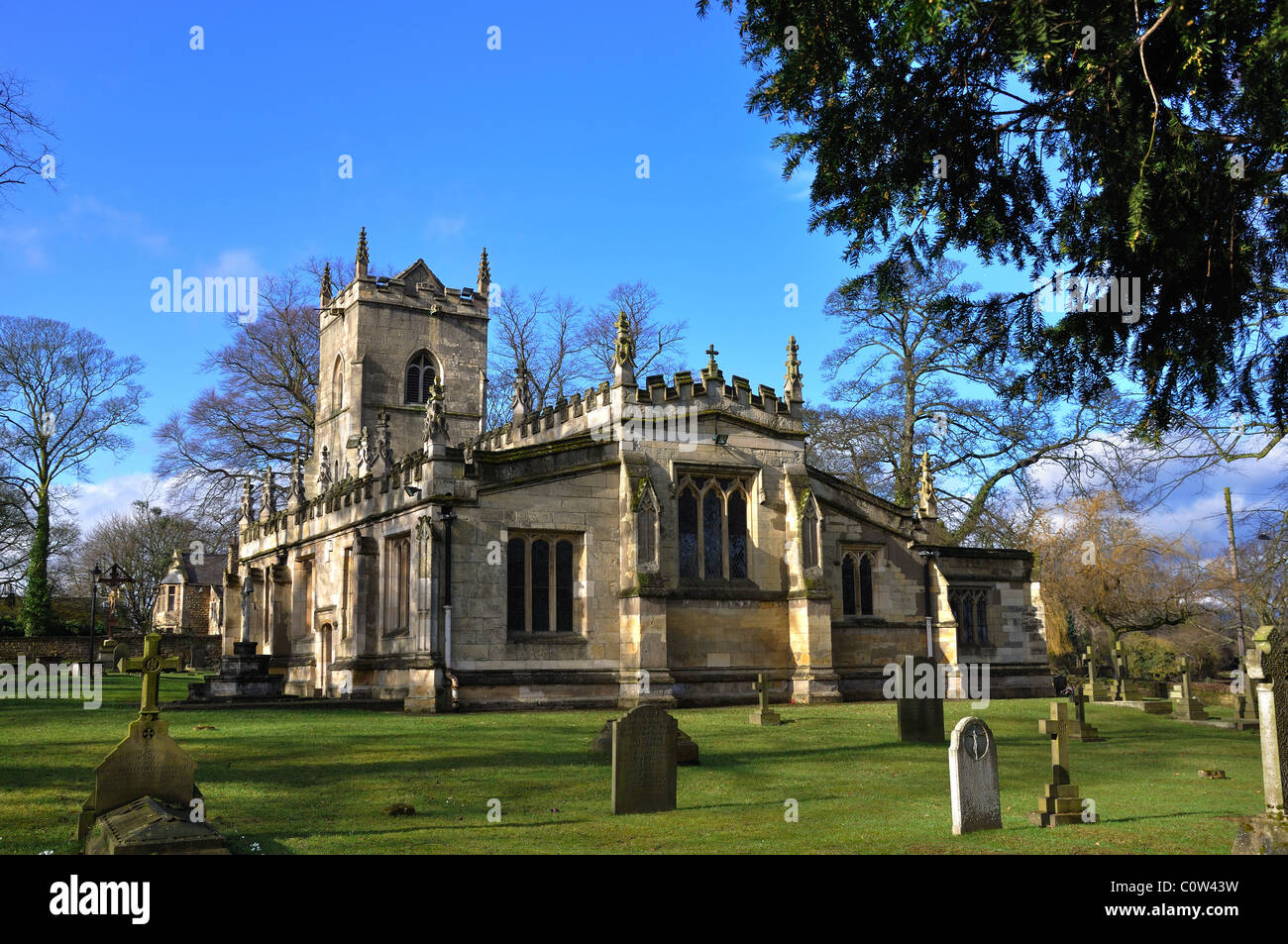 St Wilfrid Church Hickleton South Yorkshire Stock Photo