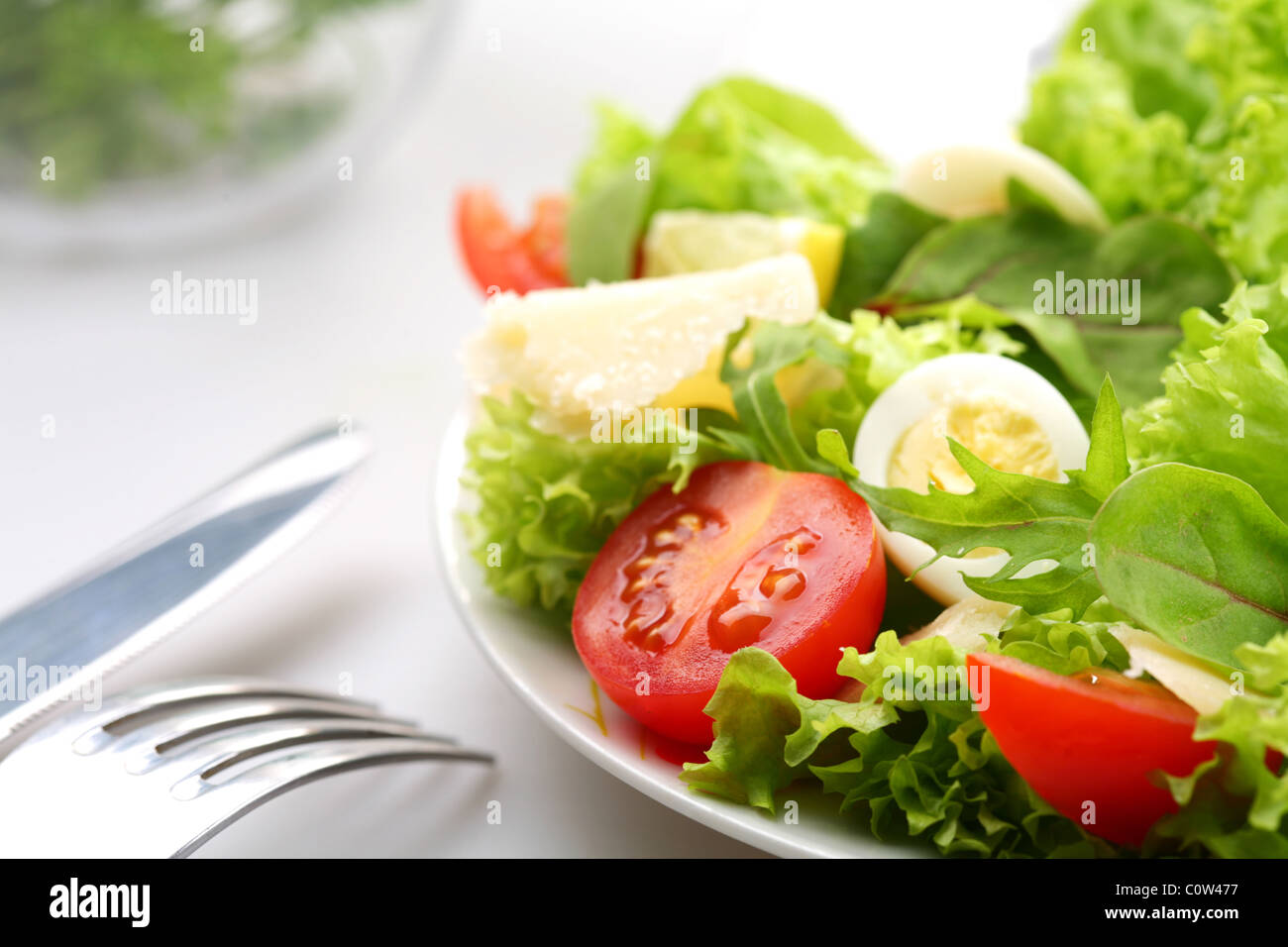 Tomato egg salad hires stock photography and images Alamy