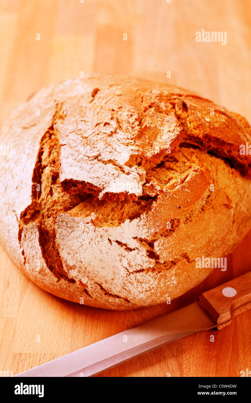 Loaf of crusty bread hires stock photography and images Alamy