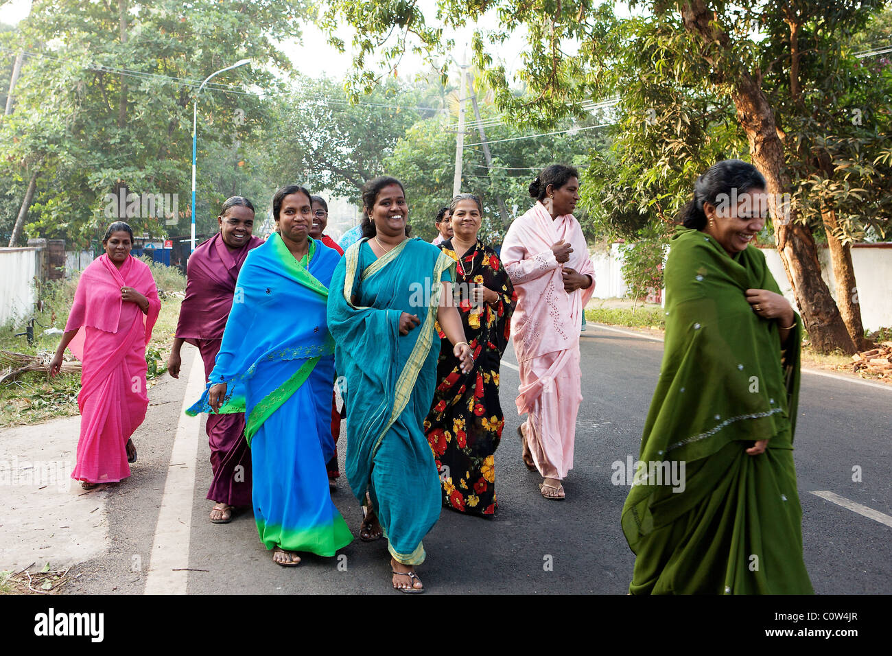 Kerala women hi-res stock photography and images - Alamy