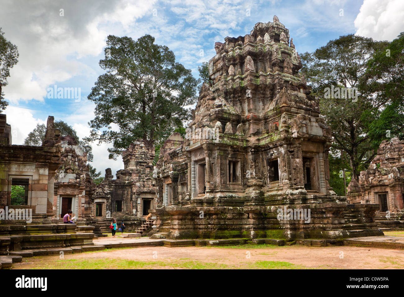 Chau Say Tevoda. Angkor. Siem Reap province. Cambodia. Asia Stock Photo