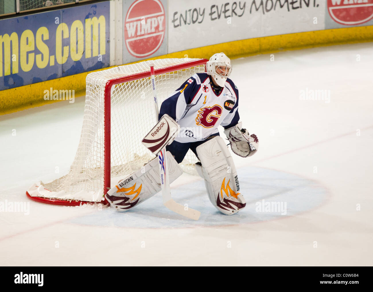 Guildford Flames Ice Hockey Stock Photo Alamy