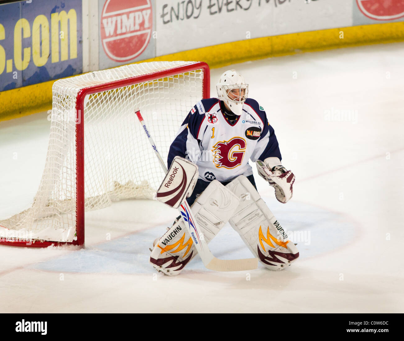 Guildford Flames Ice Hockey Stock Photo Alamy