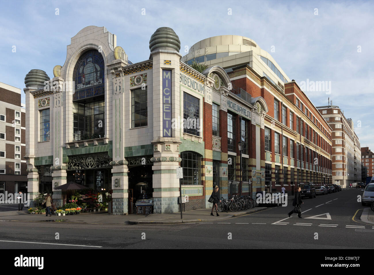 The Michelin Building in Chelsea, viewed here in daylight hours. Stock Photo
