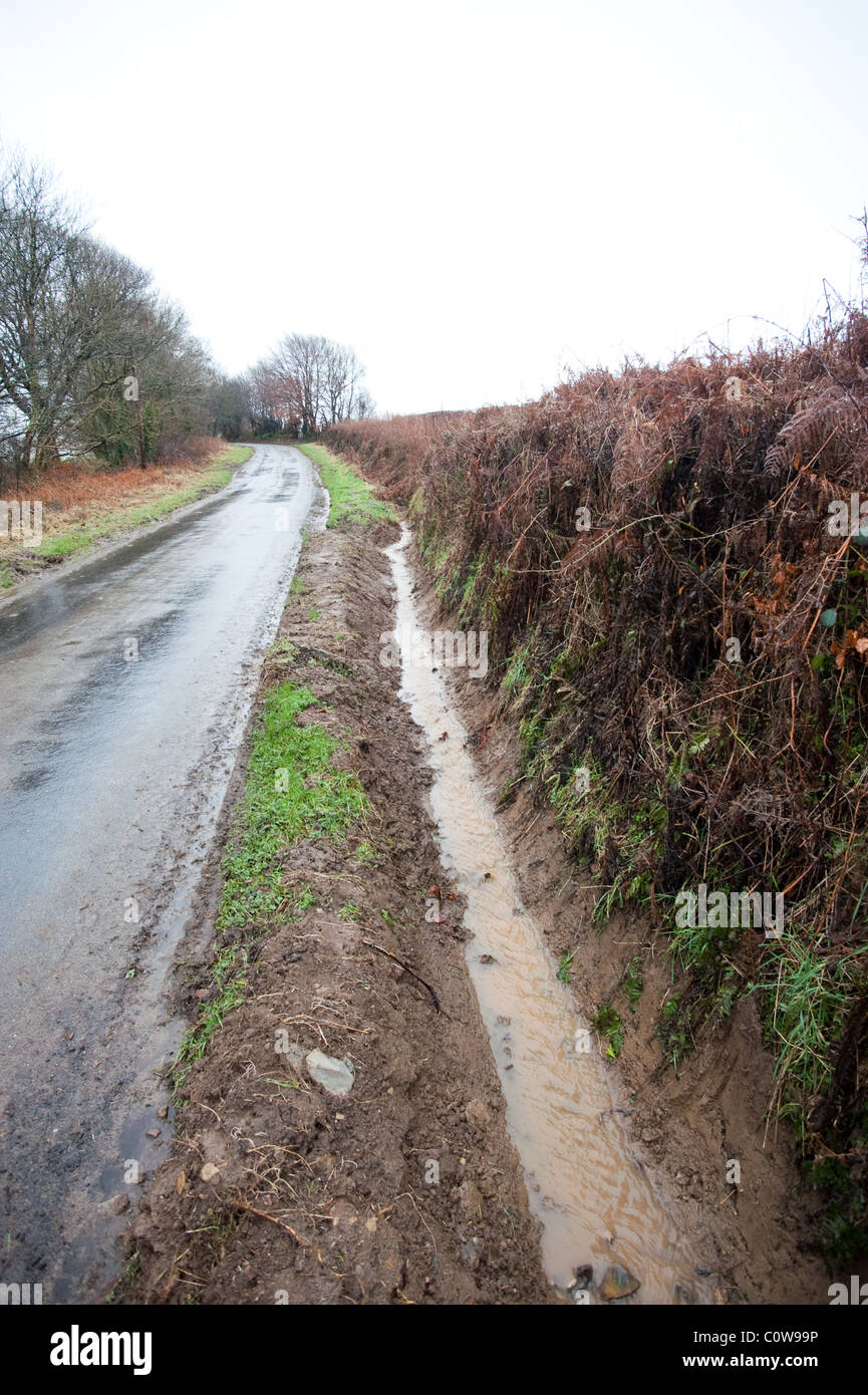 Road Drainage Ditch