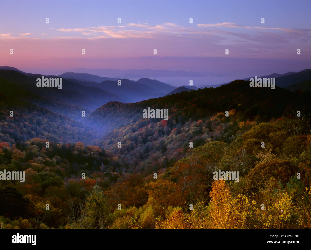 Smoky Mountains National Park, Tennessee Stock Photo - Alamy