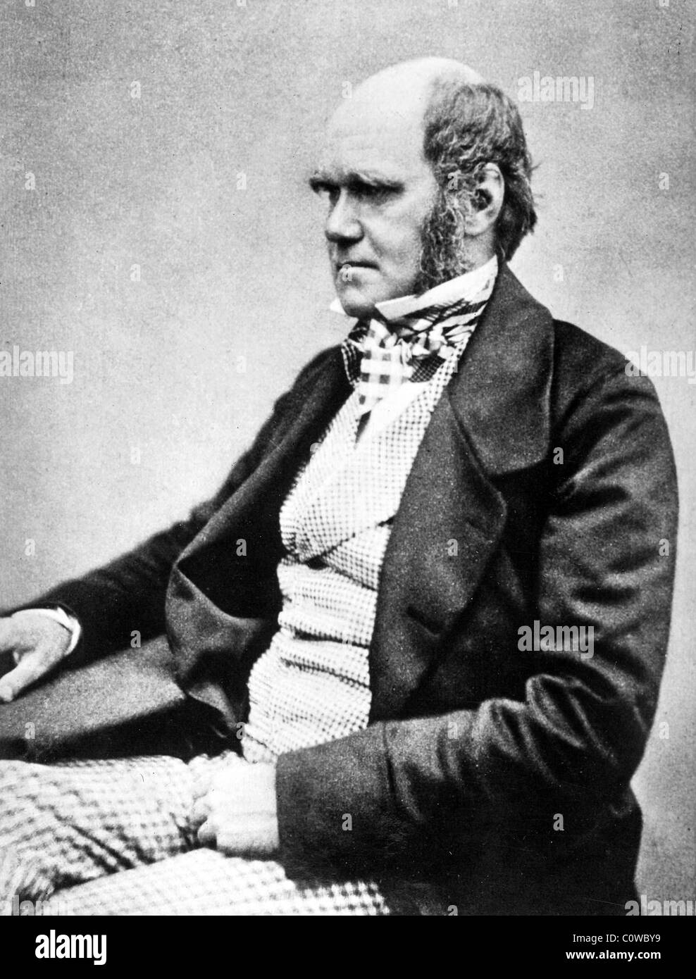 Charles Darwin Stock Photo