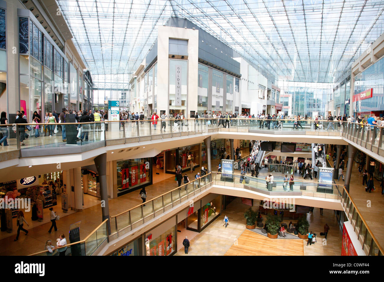 Bullring shopping centre, Birmingham, England, UK. Stock Photo