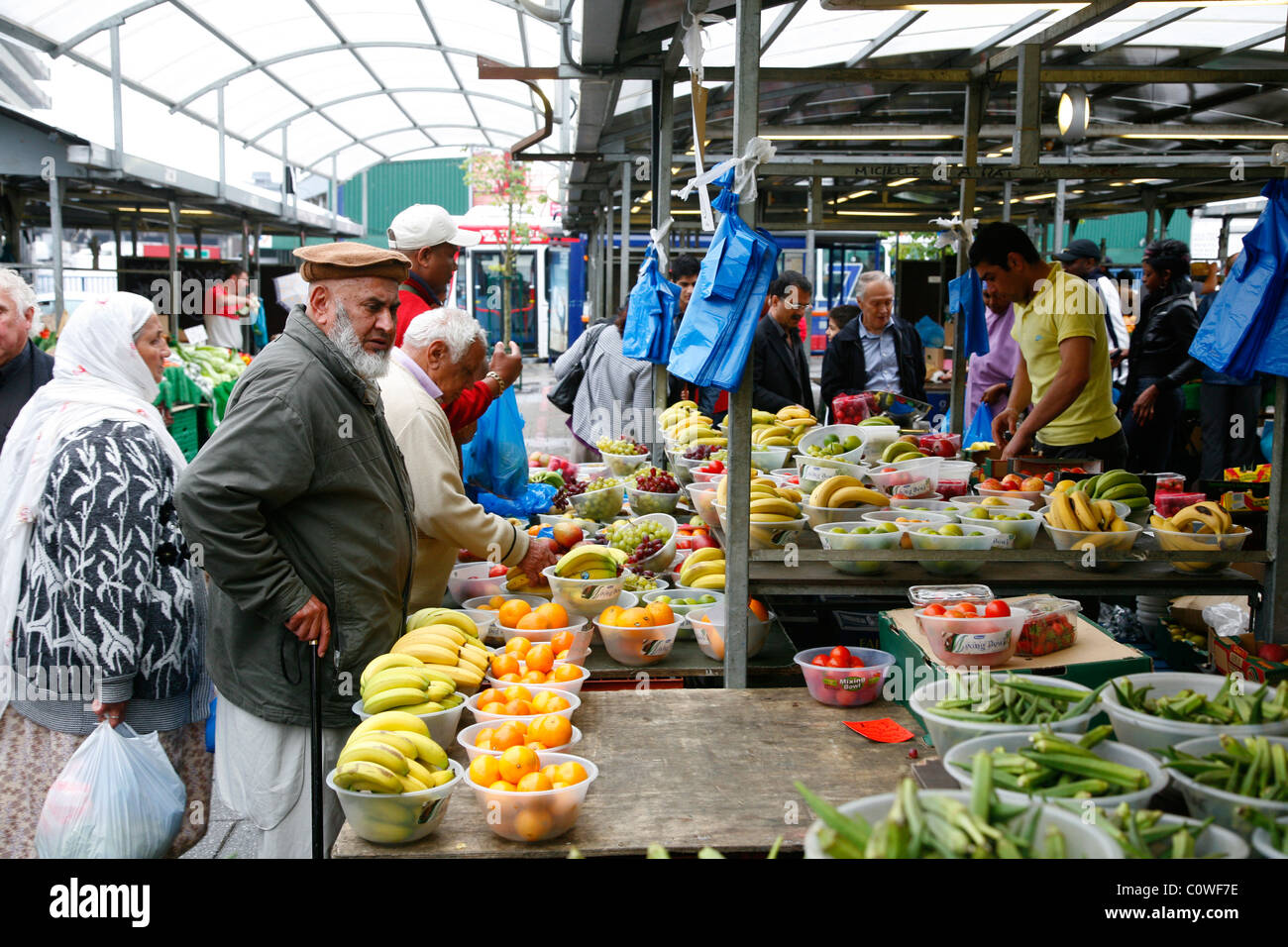 Fruits and vegetable market, Birmingham, England, UK Stock Photo Alamy