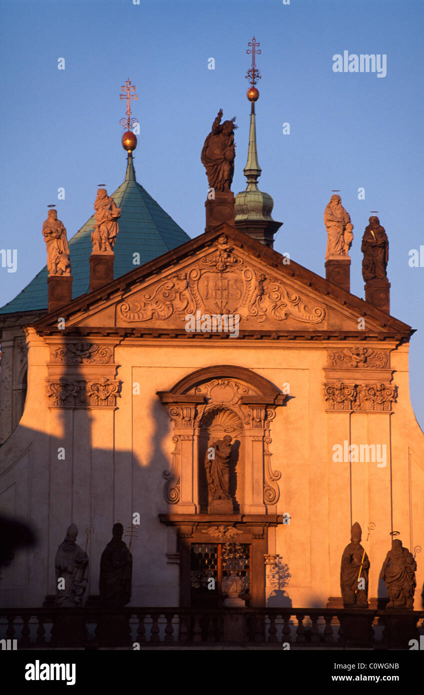 SalvatorChurch, Prague, Czech Republic, World Heritagee Stock Photo