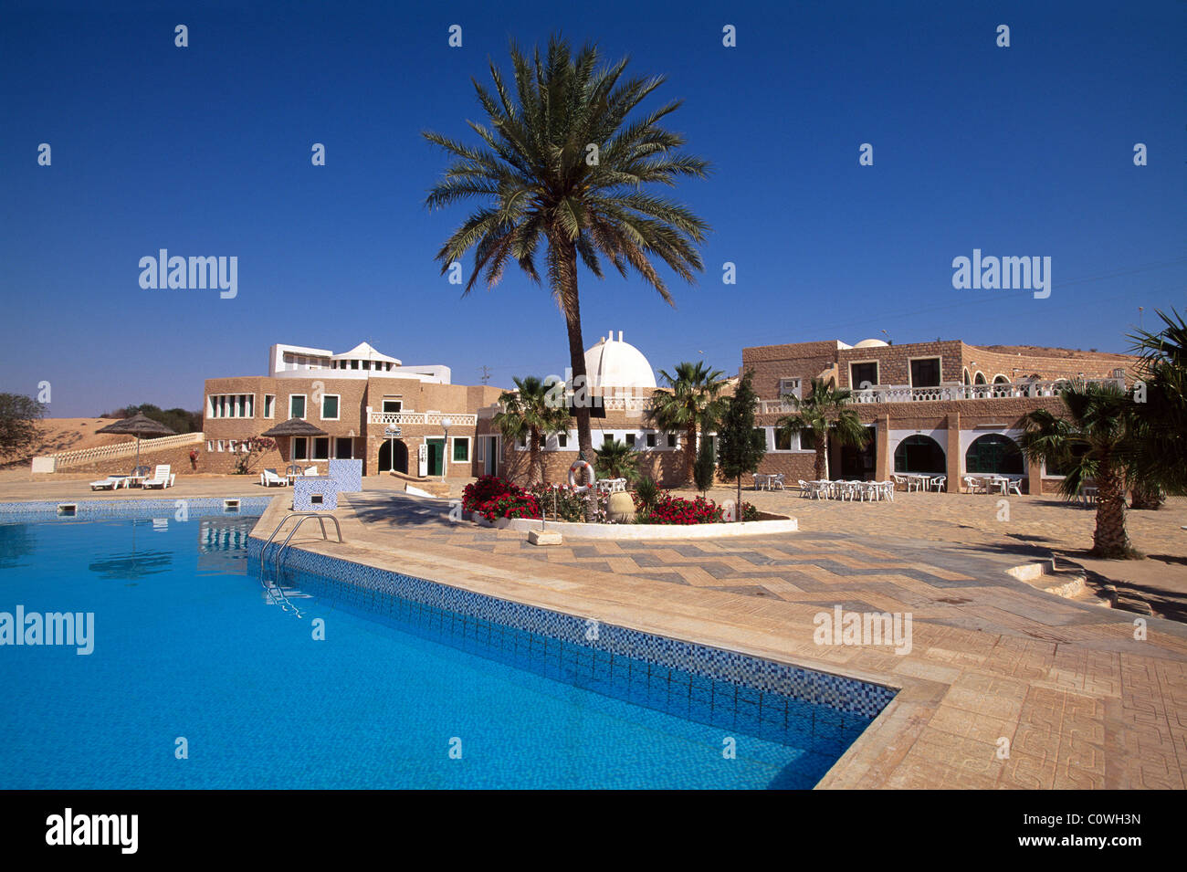 Hotel Kazar el Amazigh in Matmata, Tunisia Stock Photo