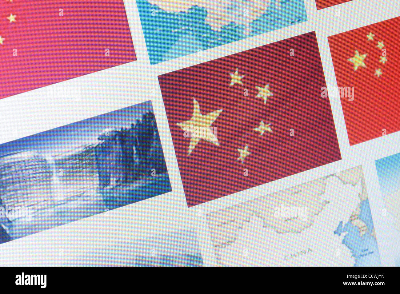 Search results of China flag Stock Photo