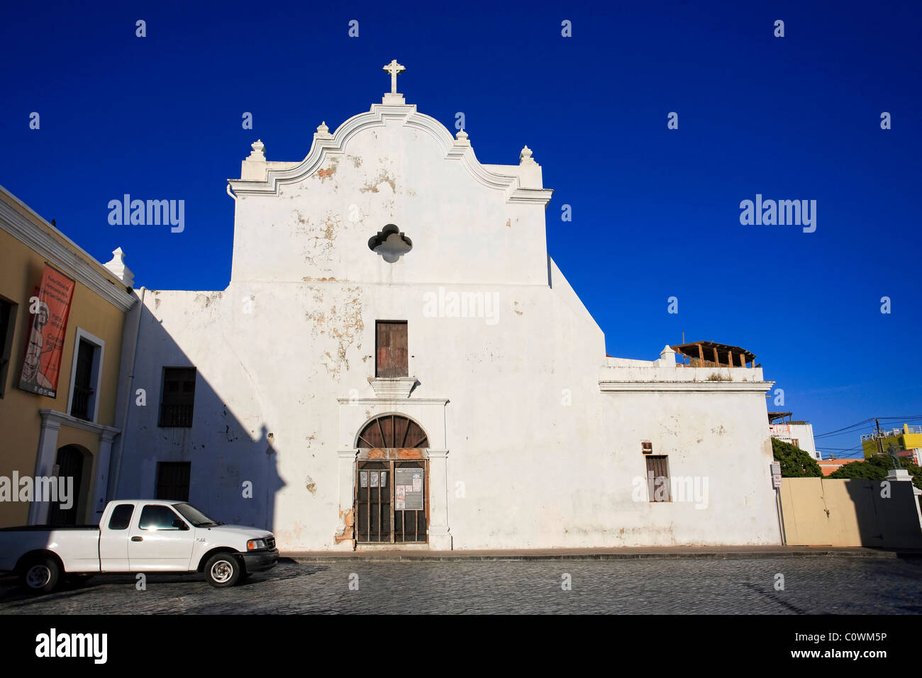 Usa, Caribbean, Puerto Rico, San Juan, Old Town, Inglesia de San Jose Stock Photo