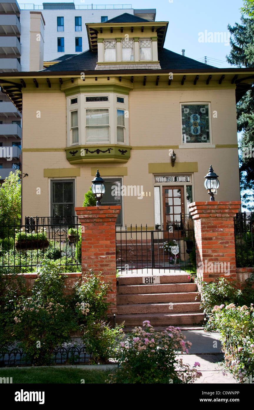Historic homes denver hires stock photography and images Alamy