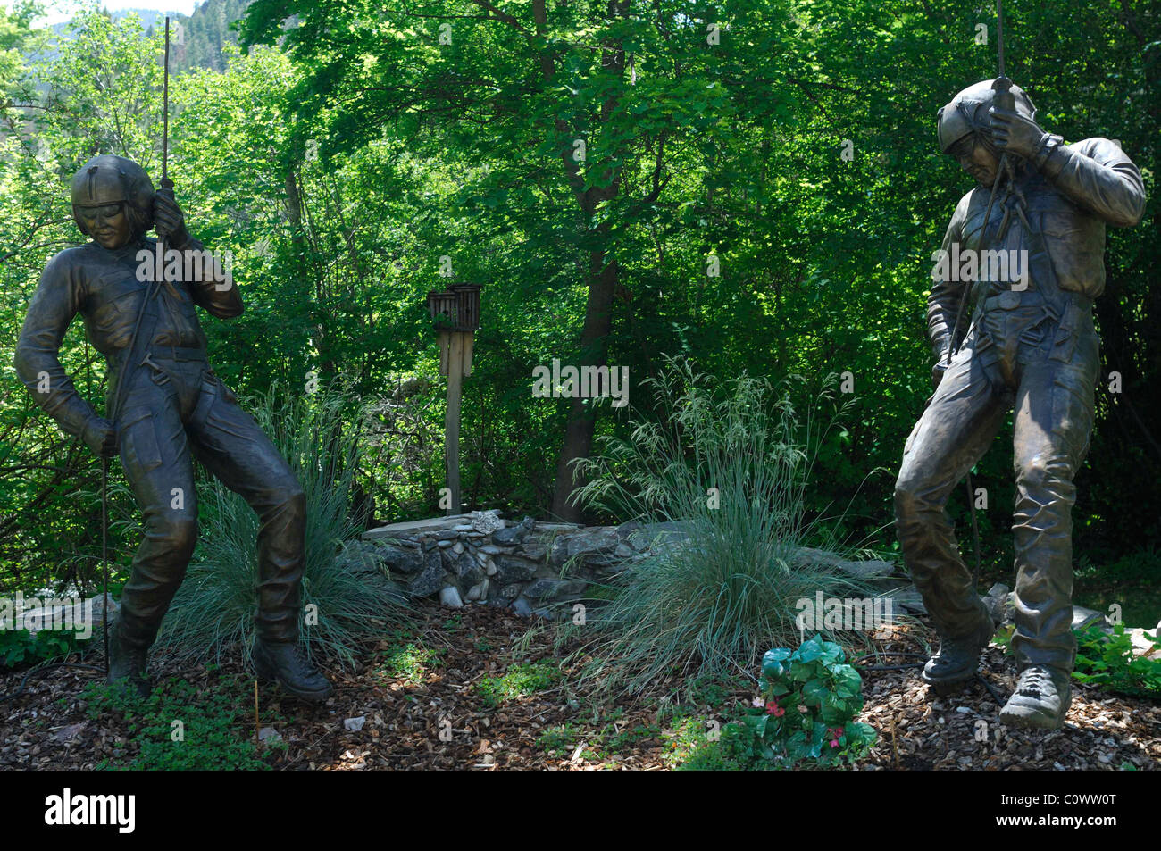 Cramer Fire Memorial, North Fork, Idaho Stock Photo - Alamy