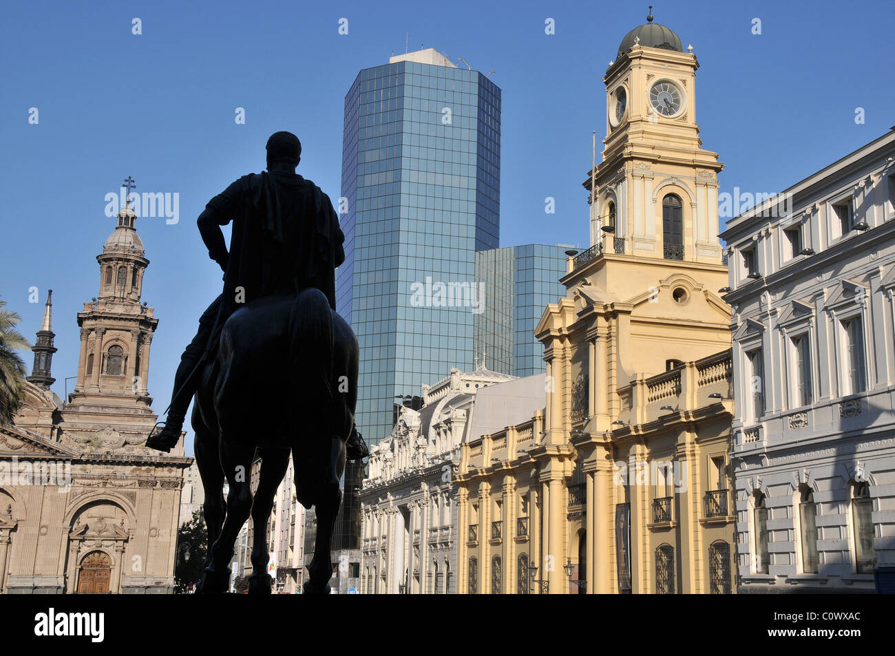 Santiago chile south america colonial hi-res stock photography and images -  Alamy