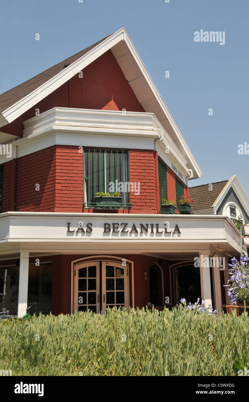 Las Bezanilla restaurant, Vitacura, Santiago, Chile Stock Photo Alamy