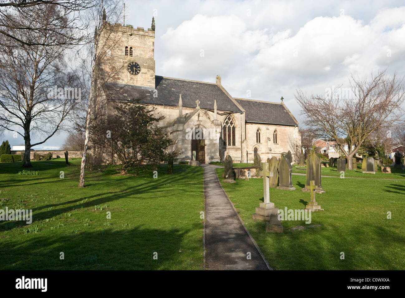 St Lukes Parish Church, Darrington, West Yorkshire Stock Photo