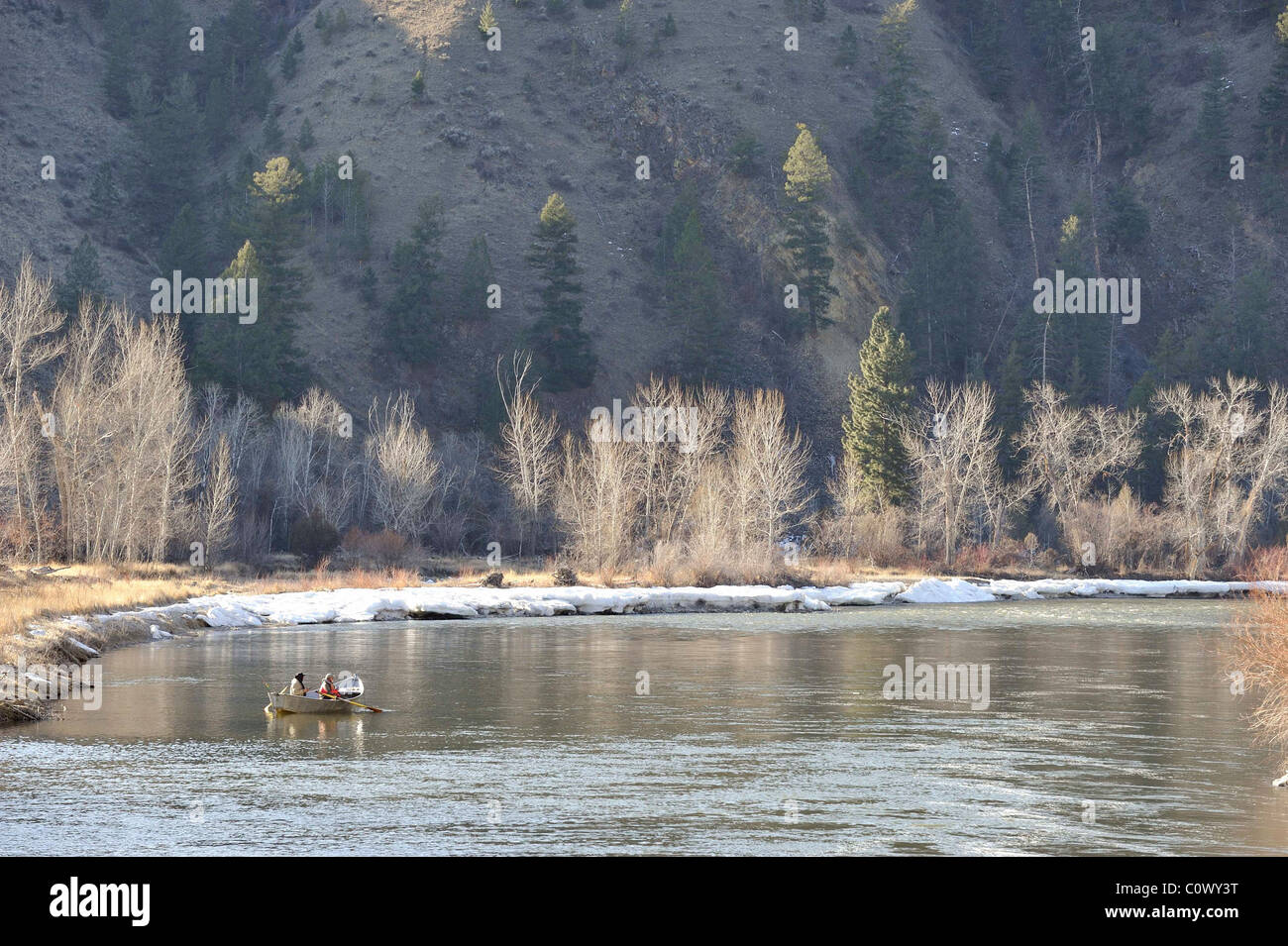 Salmon River, Idaho, Steelhead Fishing Stock Photo Alamy
