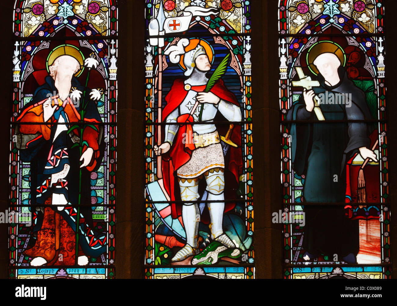 Saint and the dragon hires stock photography and images Alamy