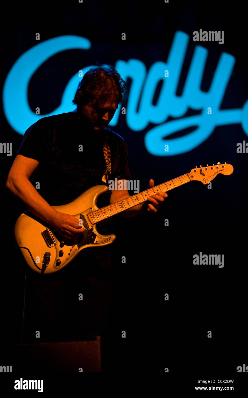 Candy Dulfer's guitarist Live at Zuiderkroon Antwerpen0 Stock Photo