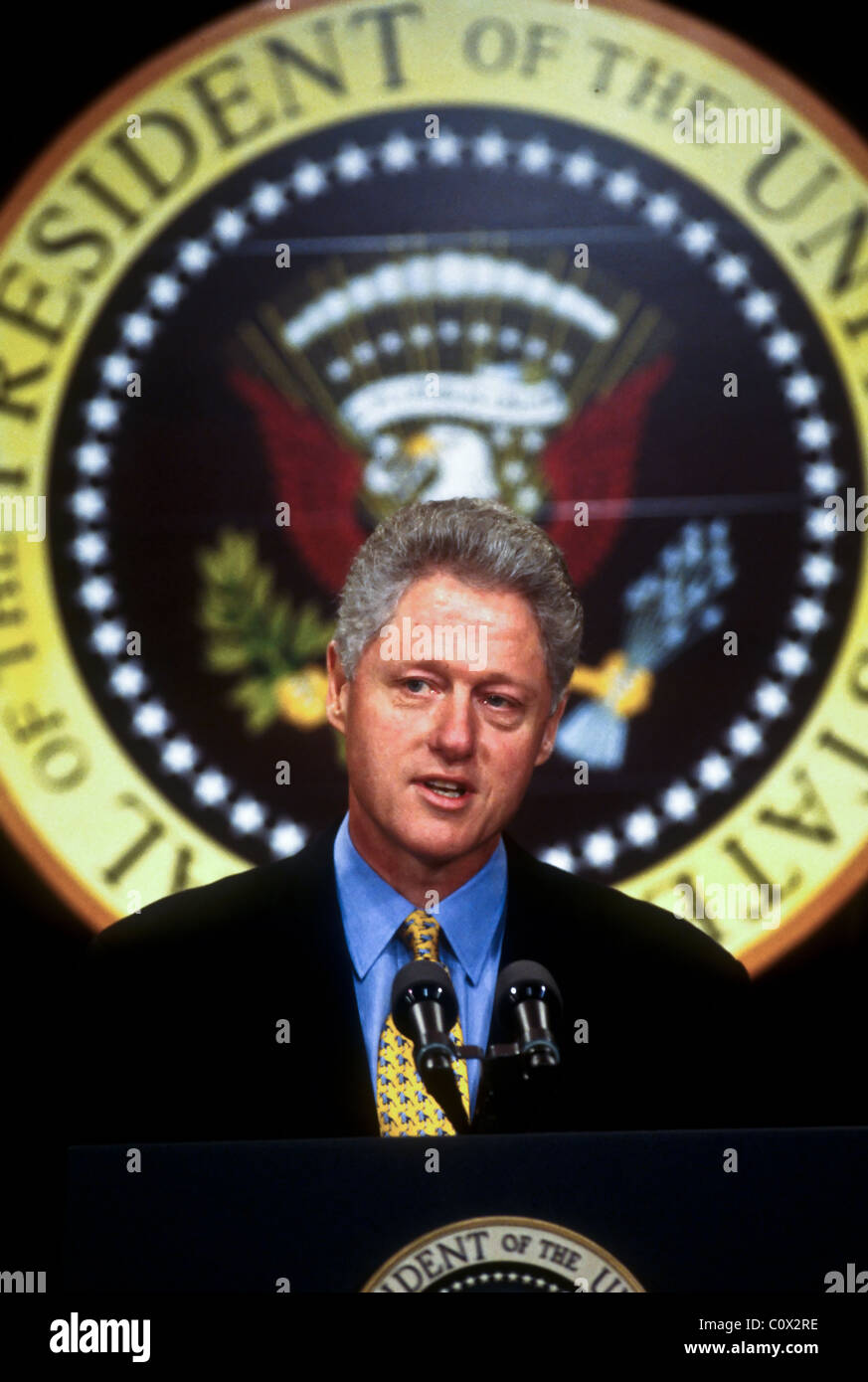 President Bill Clinton in Washington, DC Stock Photo Alamy