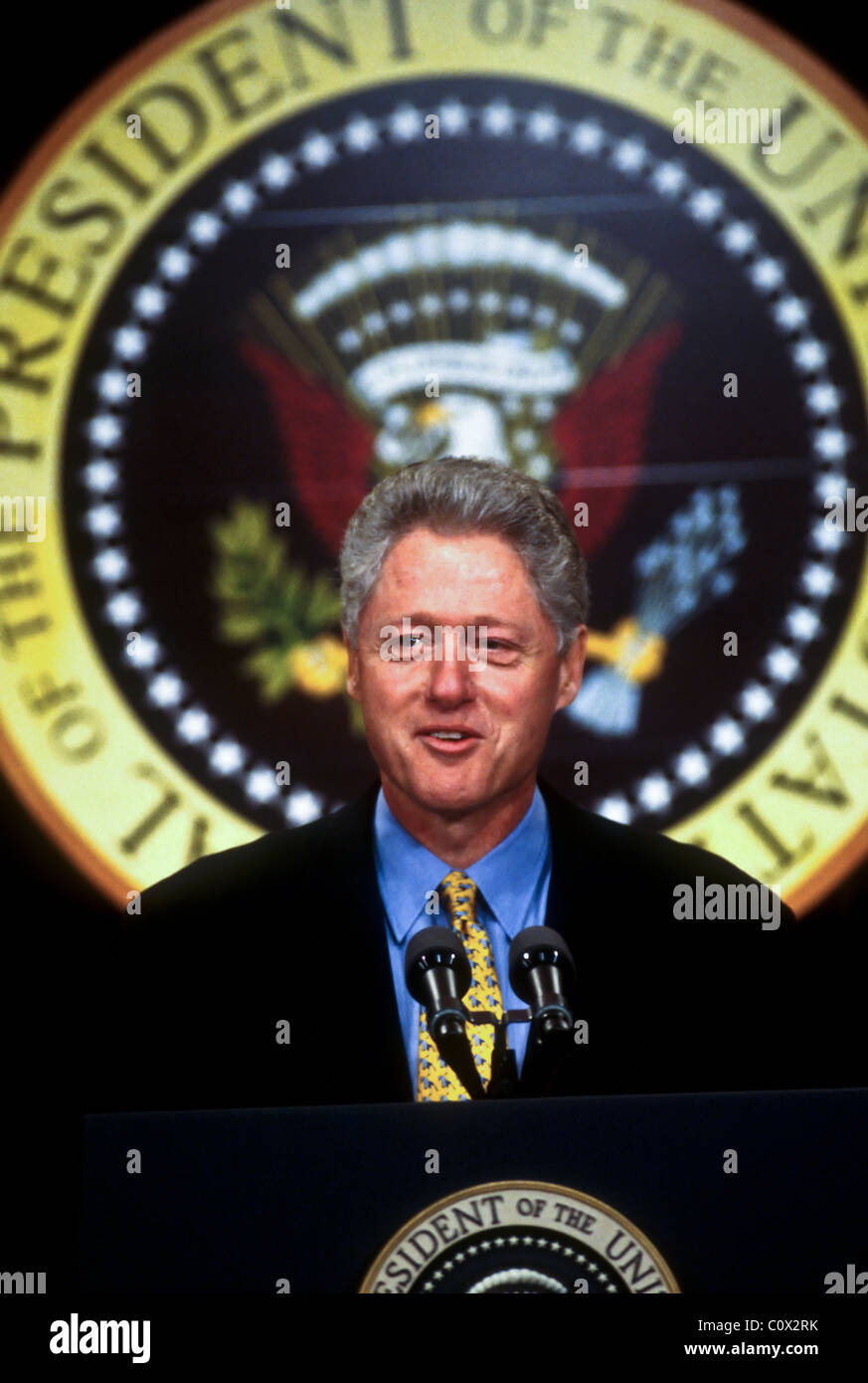 President Bill Clinton in Washington, DC Stock Photo Alamy