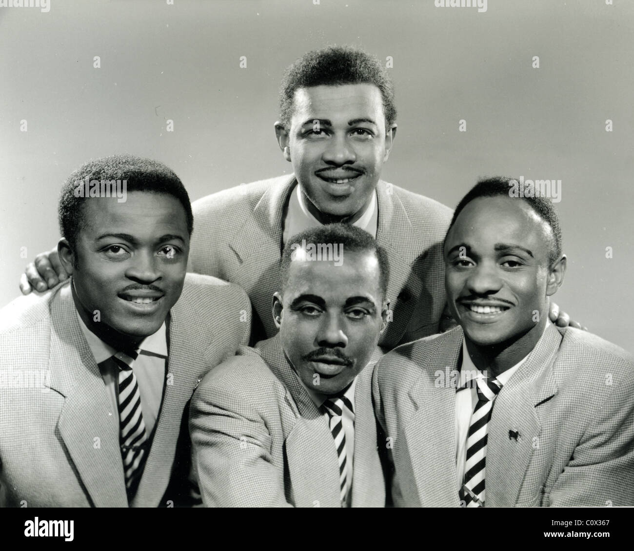 THE SOUTHLANDERS  Jamaican/British  vocal group about 1958. Photo Derek Allen Stock Photo