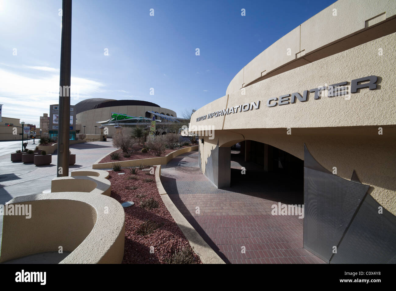 Convention Center, El Paso Texas Stock Photo Alamy