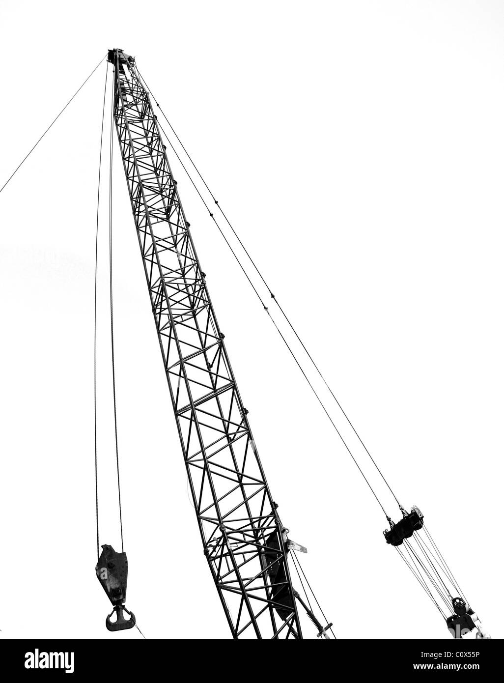 Crane hook Black and White Stock Photos & Images - Alamy