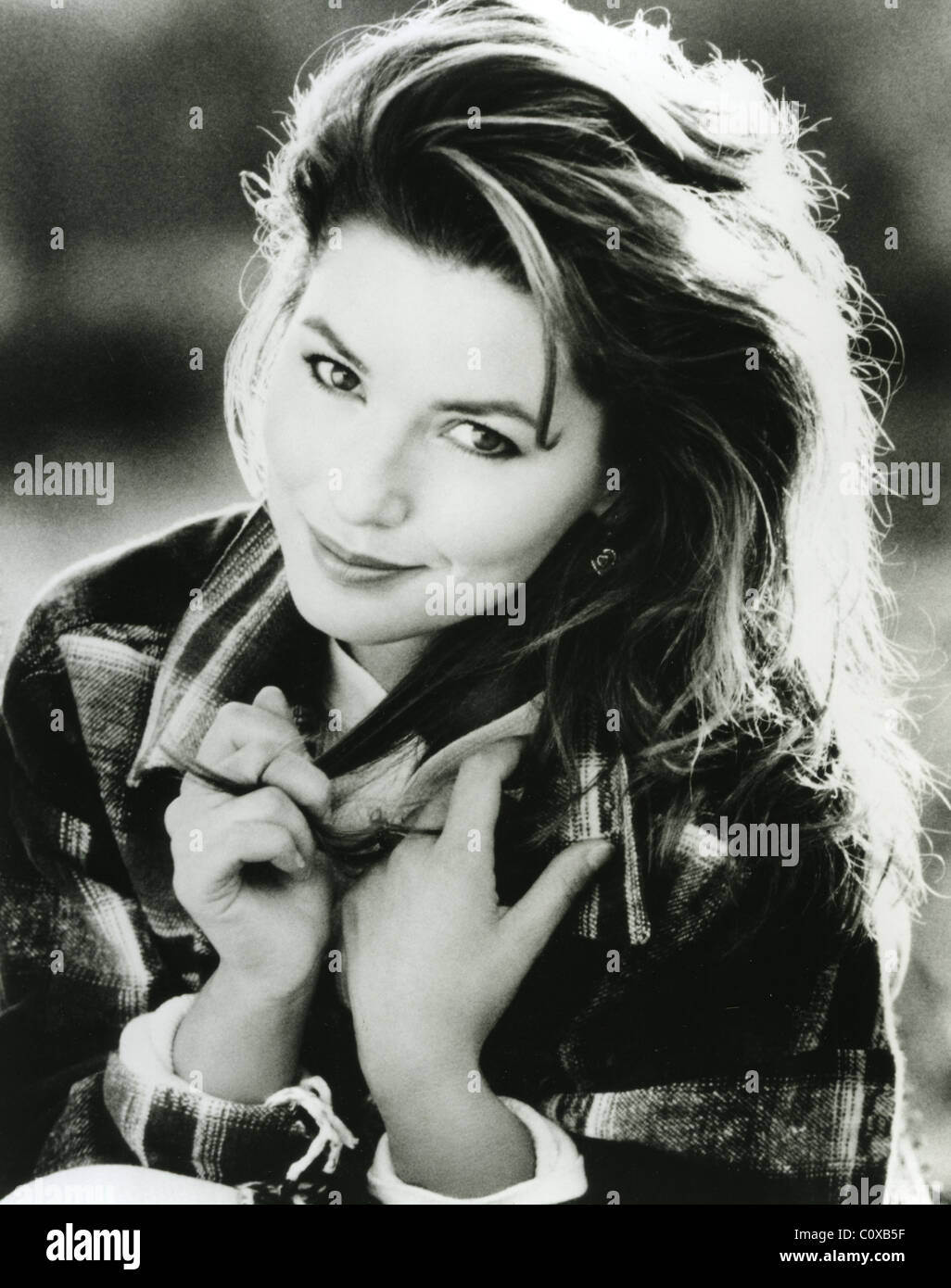 SHANIA TWAIN Promotional photo of Canadian Country  singer about 1995 Stock Photo