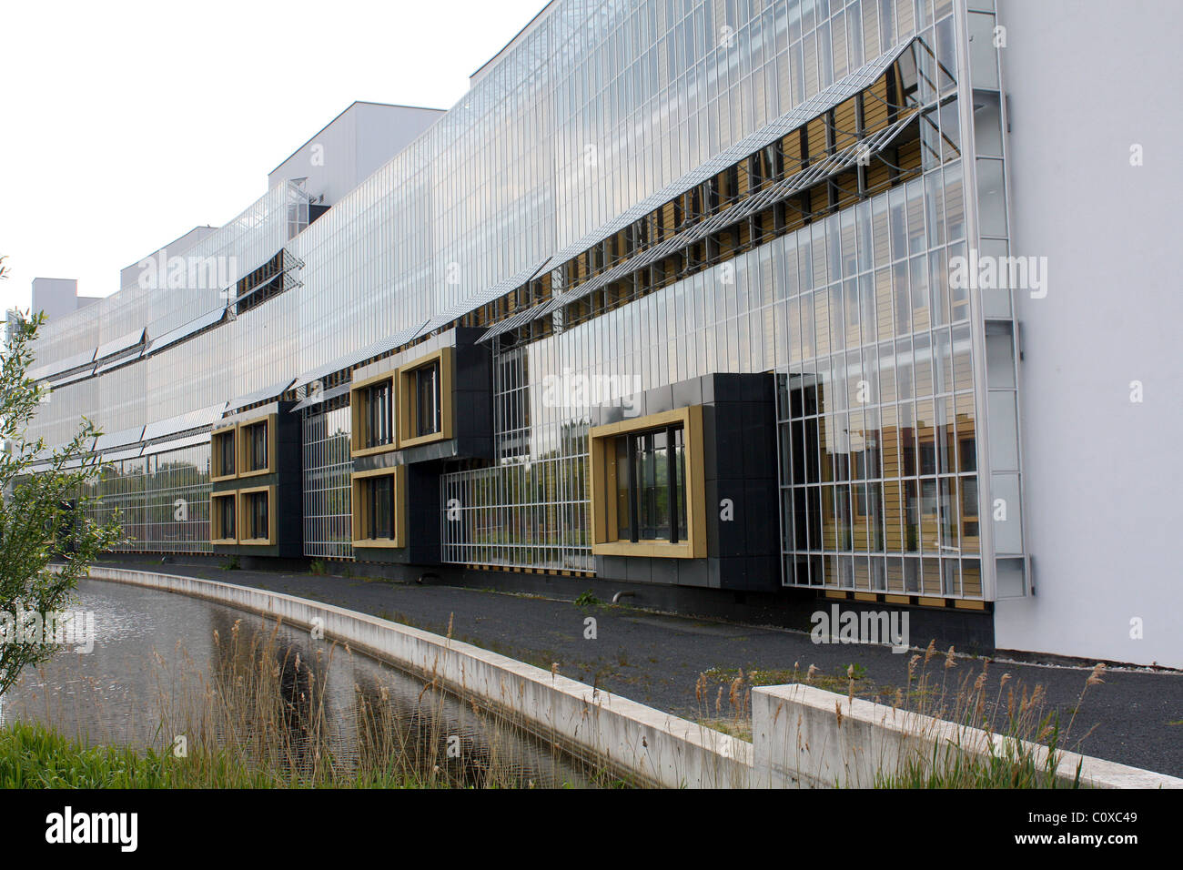 The back of the Martini Hospital in Groningen in the Netherlands Stock ...