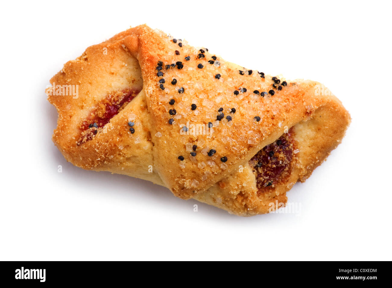 object on white - food cracker close up Stock Photo - Alamy