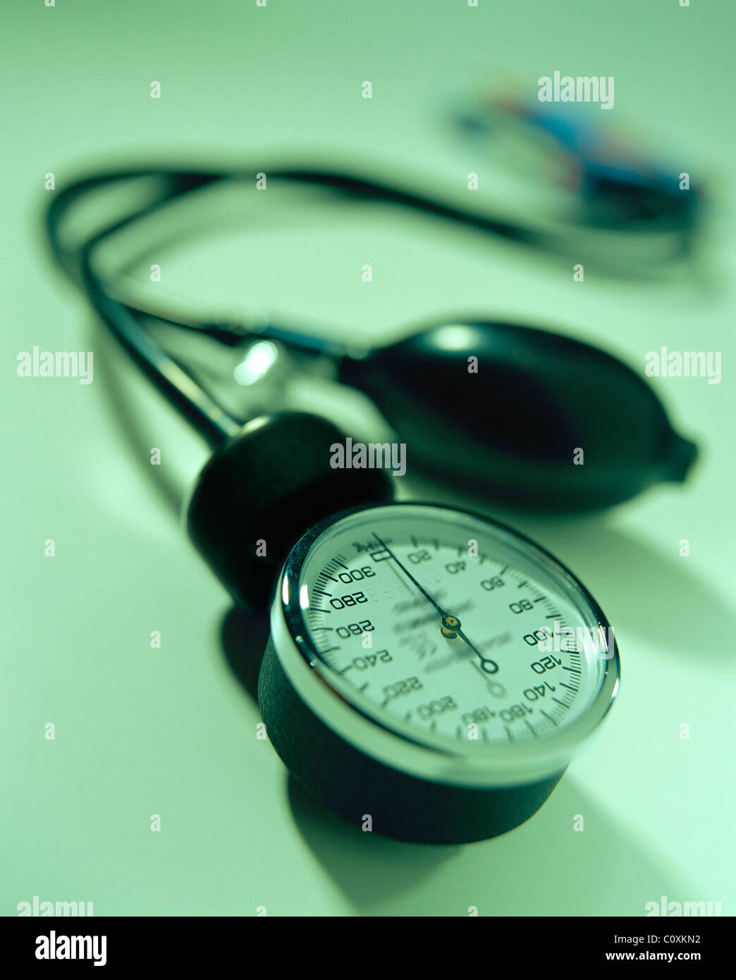 Blood pressure gauge Stock Photo Alamy